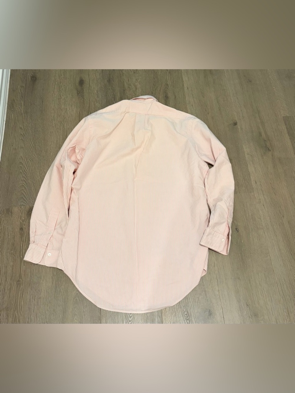 Ralph Lauren Light Pink Striped Button-Down Shirt - Picture 4 of 4